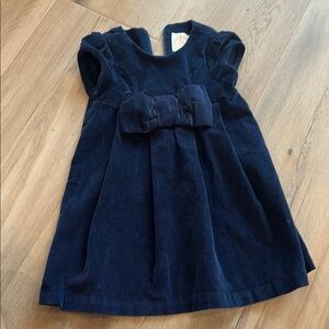 Elegant Navy Blue Kids Dress